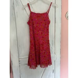 Wild Fable XS Floral  Y2K 70s Flower Dress